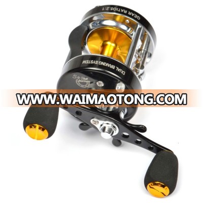 MingYang MC500 baitcasting fishing reel 5BB+1RB 5.2:1 left/right hand